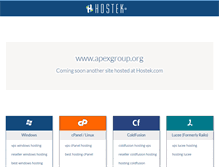 Tablet Screenshot of apexgroup.org